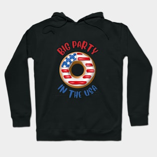 Donuts Party in the USA Hoodie